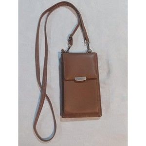 Meiruida Women’s Accordion Folding Flap PU Leather Wallet With Shoulder Strap